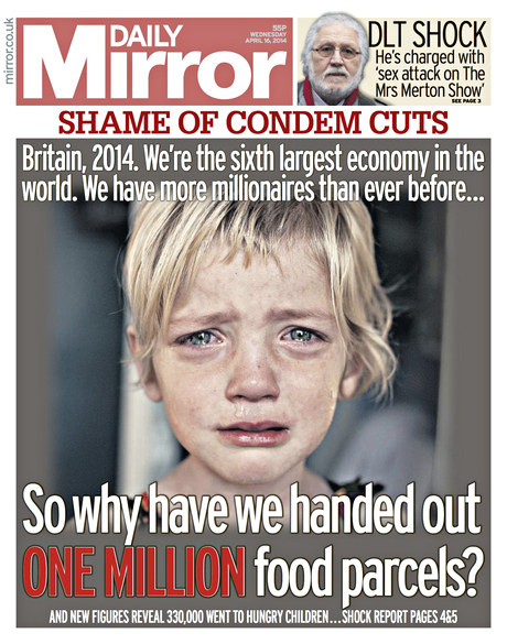İngiltere bu manşet fotoğrafını tartışıyor! Etik mi değil mi?